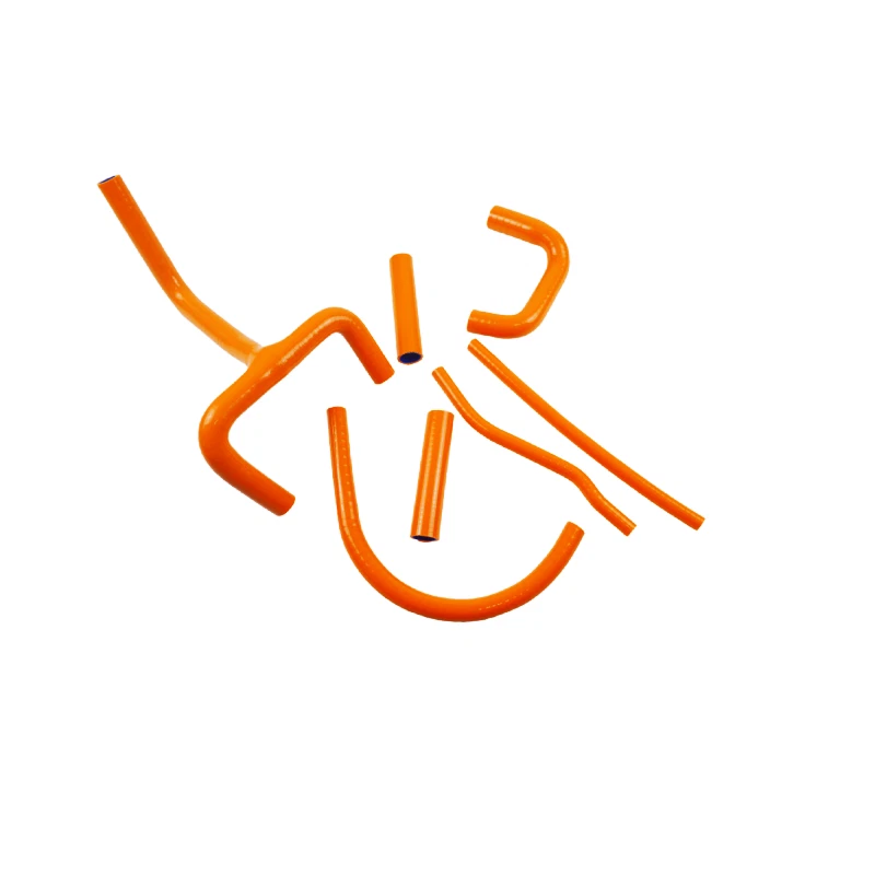 Manguera de silicona naranja para 1994-2007 KTM 400 620 625 640 660 LC4 Adventure Duke II Foto 3 de 4