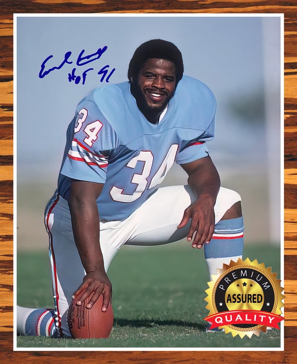 Earl Campbell - Autographed Signed 8x10 Photo (NFL Houston Oilers