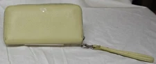 Fossil light green sydeny wristlet wallet