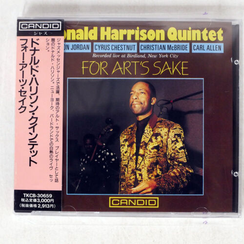DONALD HARRISON QUINTET FOR ART'S SAKE TOKUMA TKCB30659 JAPAN OBI 1CD - Zdjęcie 1 z 1