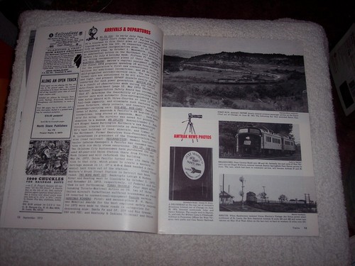 TRAINS THE MAGAZINE OF RAILROADING--SEPTEMBER 1973 #64 - Picture 5 of 7