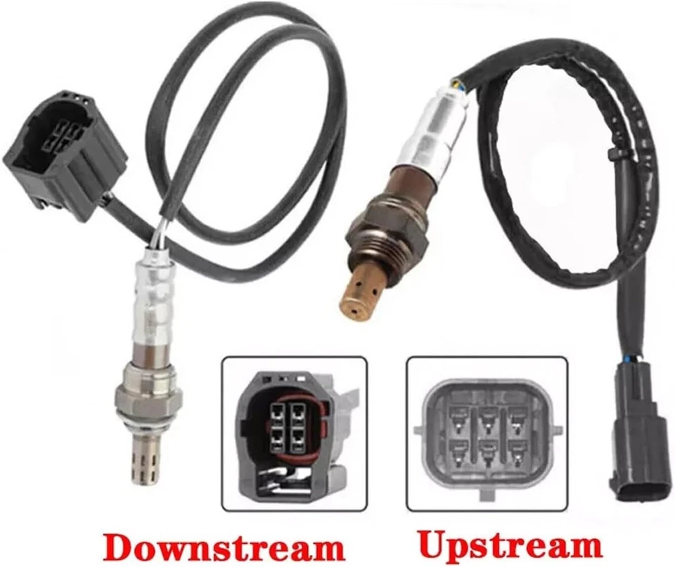 2PCS Oxygen Sensors 234-5040 234-4392 For 2006-2009 Mazda 3 2.0L 2.3L L4 Up+Down Foto 3 de 4