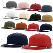 Richardson 256 Umpqua Rope Snapback Five-Panel Hat Cap OSFA