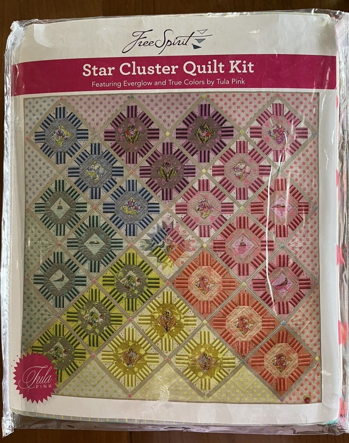 Tula Pink Star Cluster Quilt Kit Everglow Free Spirit New eBay