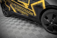 Cup Seitenschweller Ansatz FüR BMW I3 Mk1 Facelift Schwarz Schweller Sideskirts