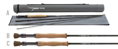 Temple Fork Outfitters Fly Fishing Rod Fishing Rods & Poles 7 wt