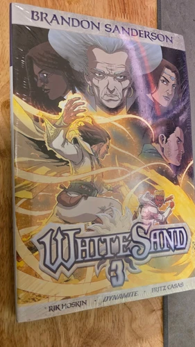 Brandon Sanderson's White Sand Volume 3, by Rik Hoskin & Fritz Casas - Hardcover