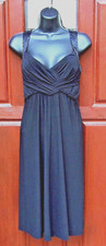 JESSICA HOWARD EVENINGS DRESS BLACK Sz 12 NWOT SLEEVELESS KNEE LENGTH