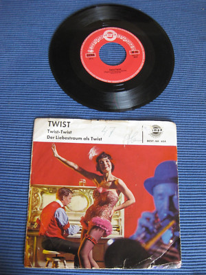 7'' Single ''Jimmy Brown Twist Club 62  Twist-Twist + Der Liebestraum als Twist''