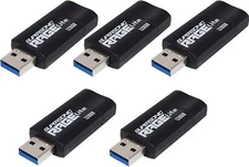 Patriot Rage 32GB 64GB 128GB USB 3.2 Flash Drive Retractable Memory Stick 5-PACK