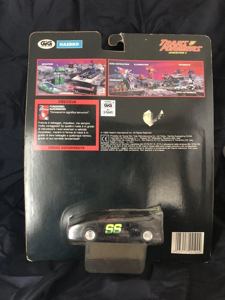 BF1 Transformers G2 Flecha Lamborghini Gig Takara Hasbro Sideswipe - Imagen 2 de 3