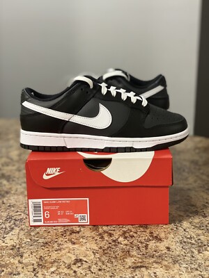 23cm W NIKE DUNK LOW ブラック/ホワイト Nike Dunk Low Retro Men's Shoes. Nike.com