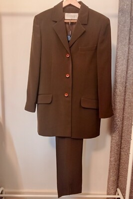Vintage 80s/90s Genny Women s Suit   Made in Italy, Boxy Blazer UK10 IT42 US6