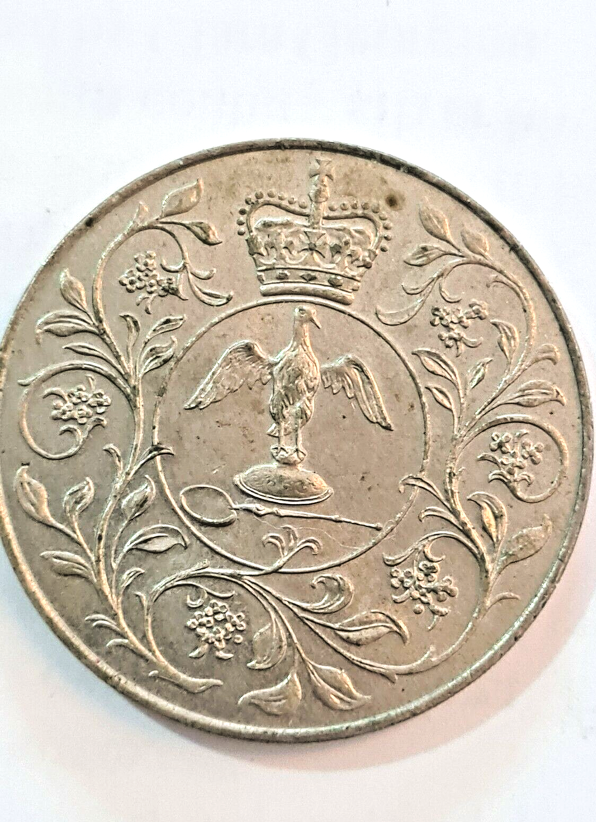 Queen Elizabeth 1952 to 1977 Silver Jubilee Crown coin | eBay UK