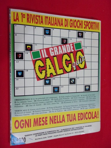 Album Almanacco e figurine Calciatori d' Italia Vallardi 1989 1990 NON perfetto - Foto 6 di 6