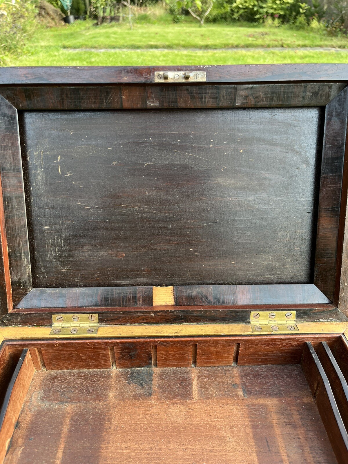 Antique Wooden Box eBay