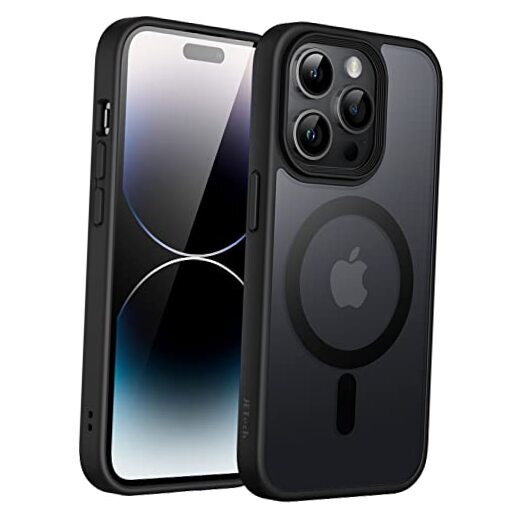 Magnetic Case for iPhone 14 Pro Max 6.7-Inch Compatible with MagSafe, Black