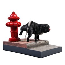 Pug Resin Dog Decorations, Home Decor Dog Figurines for Desktops, Durable Pol...