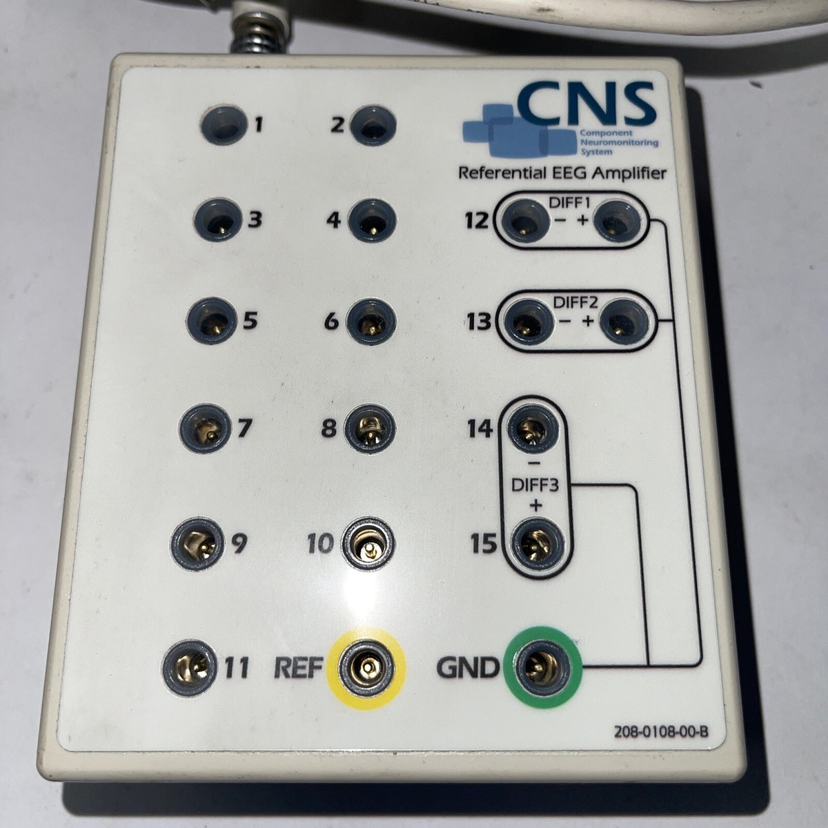 CNS-EEG-200 COMPONENT NEUROMONITORING SYSTEM Referential EEG
