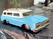 VINTAGE TOY TRAVELING CAR SEDAN MF 731 FRICTION 60's CHINA ORIGINAL LABLE WORKS
