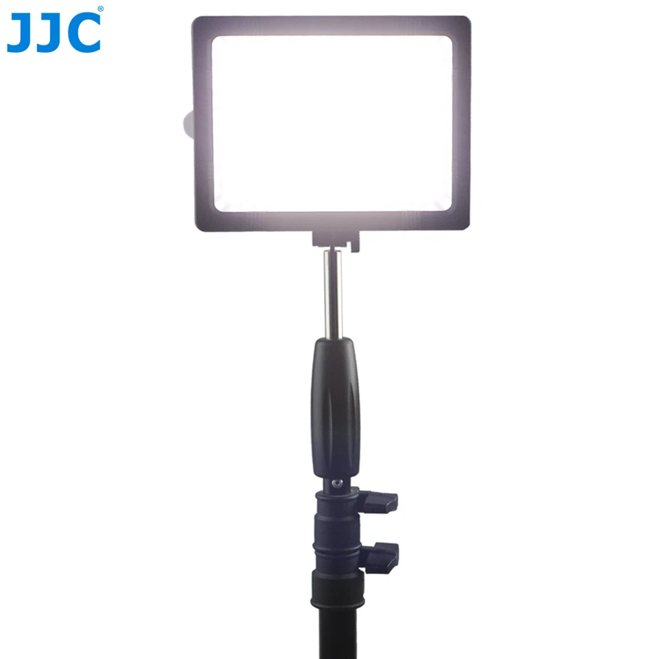 Luz de video LED portátil JJC para cámara Nikon Canon Sony Petax, se adapta a EN-EL3e BP511 Foto 3 de 4