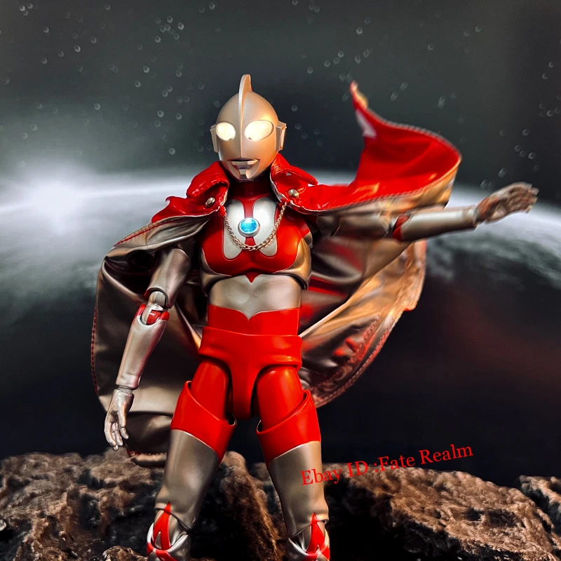 1/10 Custom Wired Cape Cloak For 7'' Ultraman Action Figure(No Figure) - Image 3 of 4