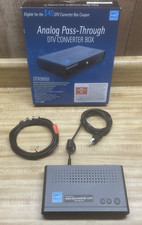 Digital Stream DTX 9950 Digital Analog Pass-Through DTV Converter Box  Coaxial