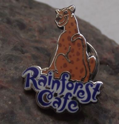 Rainforest Cafe Jaguar Leopard Animal Protection Wildlife Big Cat Pin Badge