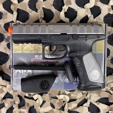 NEW Beretta APX CO2 Blowback Airsoft Pistol - Silver/Black (2274306)