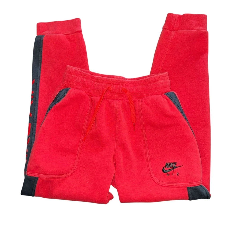 Pantalones deportivos Nike Air Jogger polar calce estándar adolescentes niños talla grande Foto 4 de 4