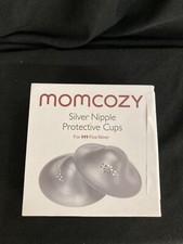 Momcozy 999 Fine Silver Nursing Nipple Cups- Protective Cups Model NS005