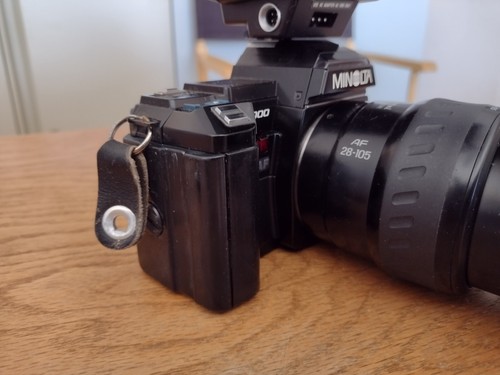 Minolta Maxxum 7000 AF Camera Minolta Zoom XI 28-105 Flash New batteries Tested - Picture 3 of 16