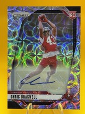 Chris Braswell Rookie Auto Scope /100 2024 Panini Prizm Tampa Bay Buccaneers 