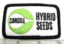 Vintage Cargill Hybrid Seeds Jacket Patch Farm Farming Agriculture Crops