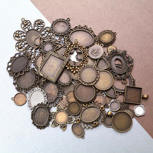 100g Tibetisches Silber gemischt Charms Anhänger zum Selbermachen Schmuckherstellung Handwerk Fundstücke - Bild 4 von 9