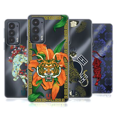 HEAD CASE DESIGNS ORIENTAL TIGERS SOFT GEL CASE FOR MOTOROLA PHONES 2