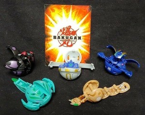 5 Bakugan Battle Brawlers Lot +1 Card Sega Toys Dragonoid Spin Master Working | Ebay