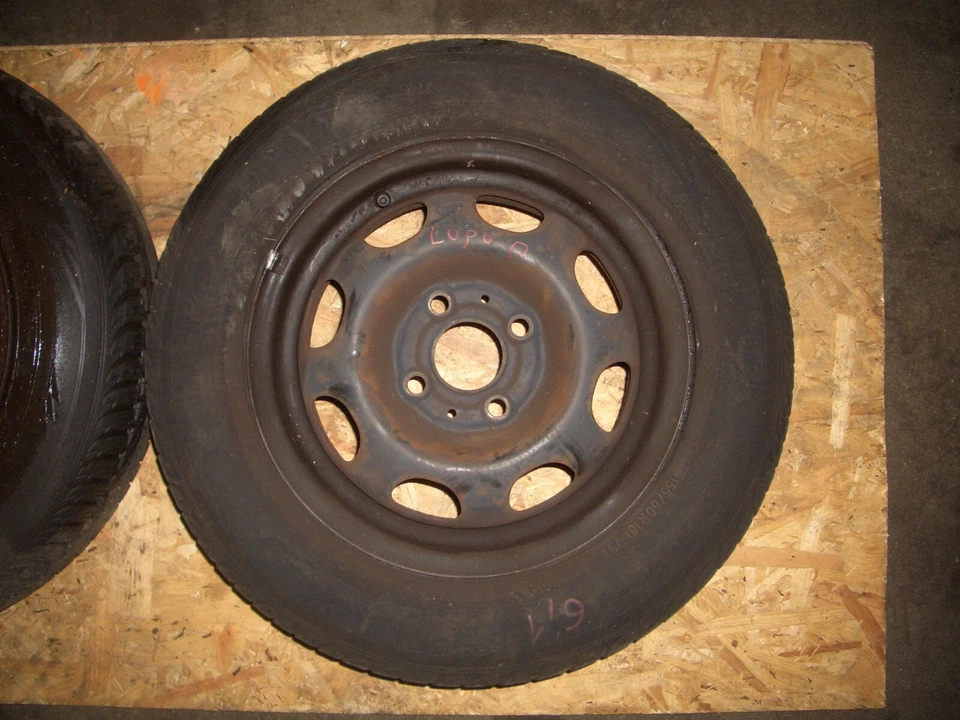 2x komplett Räder VW Lupo Polo Seat Arosa 155/80/13 Allwetter Reifen 6mm Toyo - Bild 2 von 4