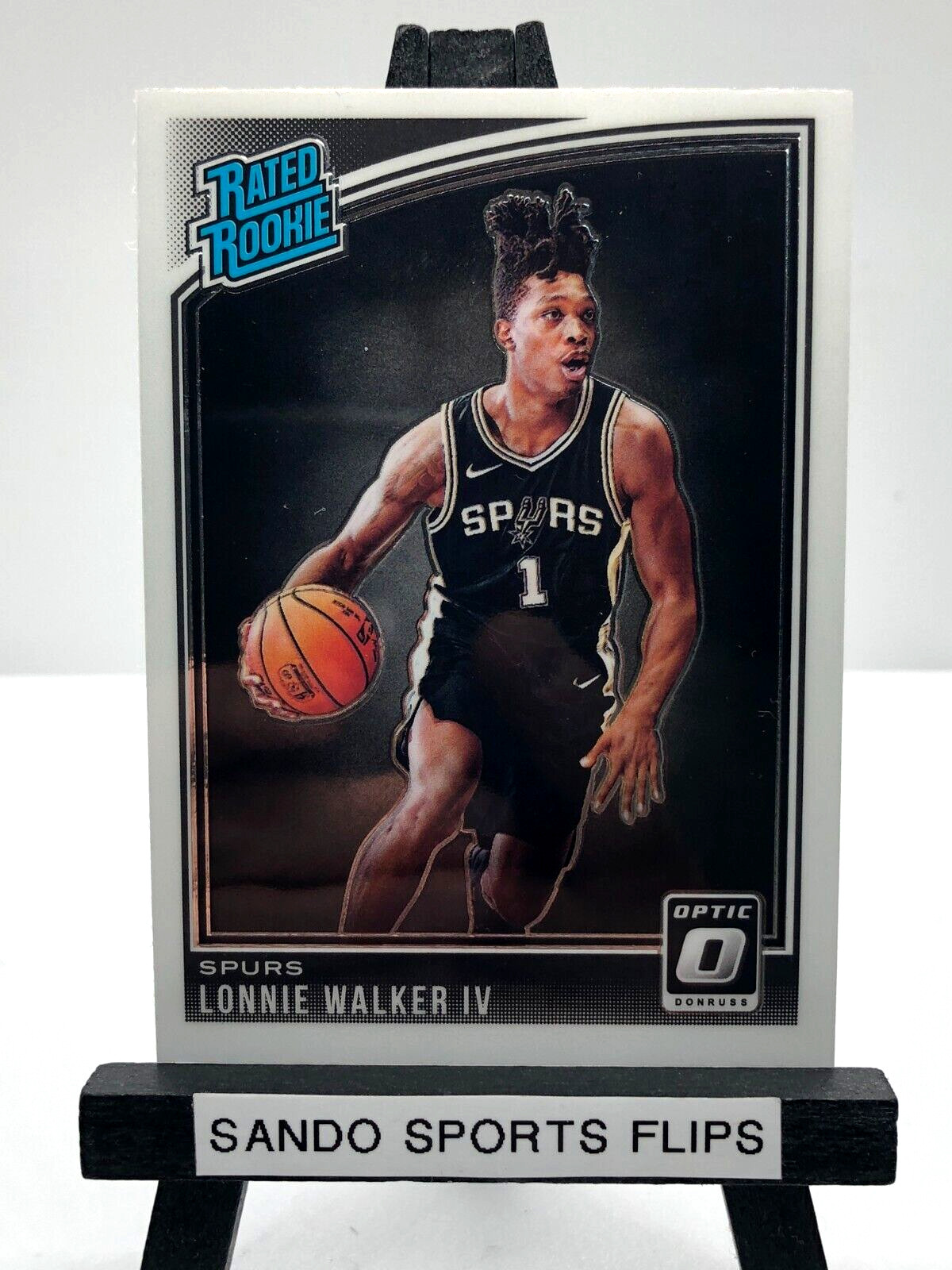 2018-19 Panini Donruss Optic Lonnie Walker IV #174 Rated Rookie ~ $.99 Shipping!