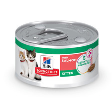 Savory Salmon Wet Cat Food for Kittens, 2.9Oz Can 24Pk 13.36 per gallon