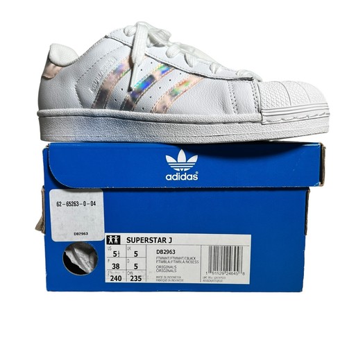 Zapatillas Adidas Superstar para mujer multicolores con cordones talla 5,5 DB2963 - Imagen 8 de 18