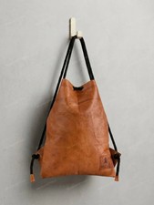 Berliner Leather Gym Bag Vintage Drawstring Backpack Men Women (bags 16) Amazon.com | BERLINER BAGS Vintage Genuine Leather Gym Bag  main image 3