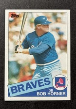 1985 Topps - Bob Horner #410
