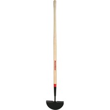 Razor-Back Turf Edger Half 48"L Wood Handle Half-Moon Blade Industrial Gauge