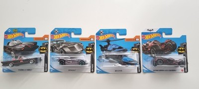 Hot Wheels DC 4er Batmobil / Batcopter 1:64 Mattel Neu/OVP