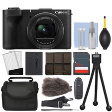 Canon PowerShot V1 22.3MP 4K Digital Camera 3.1x Optical Zoom  32GB Kit