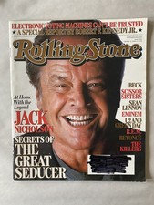 Rolling Stone Magazine October 2006 Jack Nicholson Issue 1010