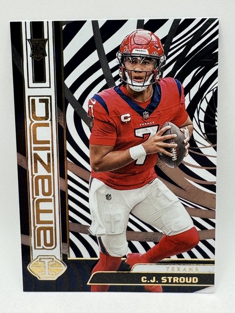 2023 Panini Illusions - Amazing C.J. STROUD #19 (RC) ROOKIE TEXANS