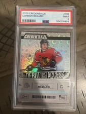 2023-24 Upper Deck Credentials - Debut Ticket Access Connor Bedard  (RC) /399
