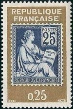 France Yvert No 1416 ** Philatec 1964